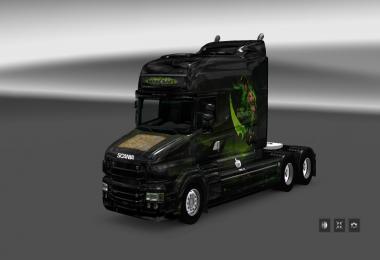 Scania T RJL Longline World of Warcraft Skin