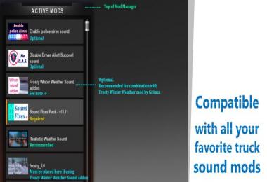 Sound Fixes Pack  11.11.1