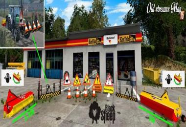 Sweeper RABAUD and Sign Slippery v2.0