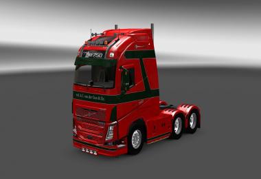 Volvo FH 2013 by Ohaha Van Der Gun Skin