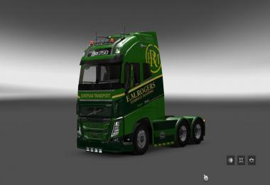 Volvo FH 2013 Ohaha E.M.Roger Skin 1.22