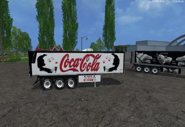 CocaCola Kenworth Cat Truck + Trailer12 v1.0 By Eagle355th