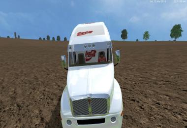 CocaCola Kenworth Cat Truck + Trailer12 v1.0 By Eagle355th