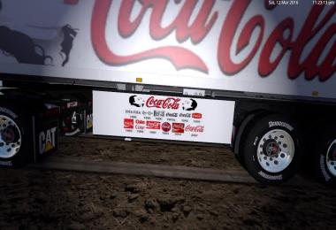 CocaCola Kenworth Cat Truck + Trailer12 v1.0 By Eagle355th