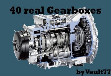 40 Real Gearbox Transmission Pack v1.0