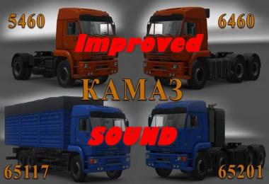 Kamaz 54-64-65 Addon Improved Sound 1.22.x