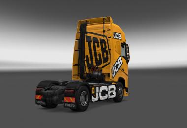 JCB Volvo FH16 2012 Skin v1