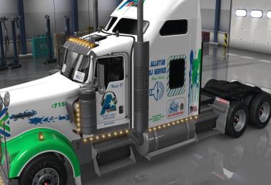 UNCLE D LOGISTICS ALL STAR DJ SERVICE KENWORTH W900 SKIN