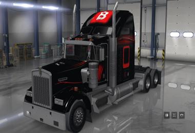 Bitdefender Skin for SCS Kenworth W900 v1.0