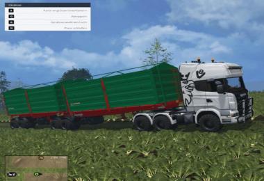 Bitrem agricultural trailer v1.0