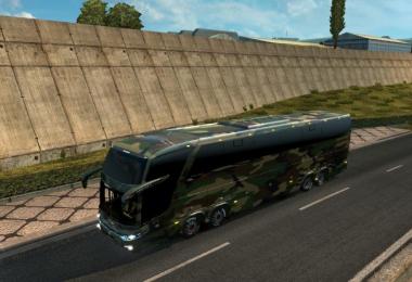 Bus Marcopolo G7 1600LD Camouflage Skin 1.22