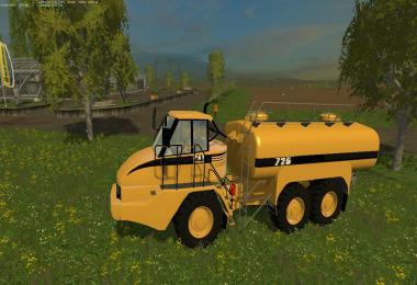 Cat 725A Water and Liquid Manure Tanker v1.0