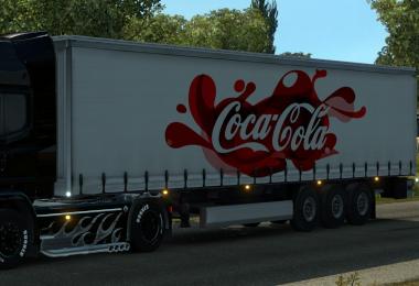 Coca cola trailer skin 1.22 1