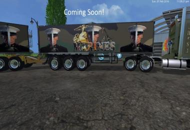 CocaCola Kenworth Cat Truck + Trailer12 v1.0 By Eagle355th