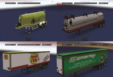 Colombianas Companies Trailers Skin Pack