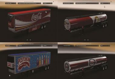 Colombianas Companies Trailers Skin Pack