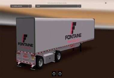 Fontaine Phantom Flatbed Trailers reworked by Solaris36