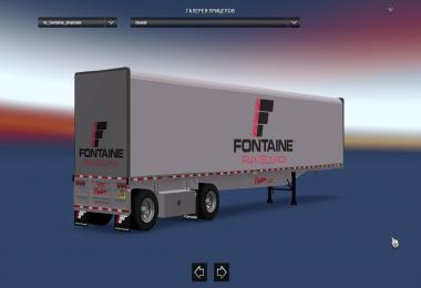 Fontaine Phantom Flatbed Trailers reworked by Solaris36