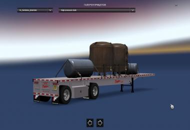 Fontaine Phantom Flatbed Trailers reworked by Solaris36