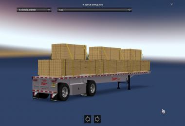 Fontaine Phantom Flatbed Trailers reworked by Solaris36