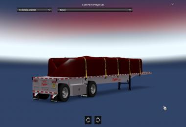 Fontaine Phantom Flatbed Trailers reworked by Solaris36