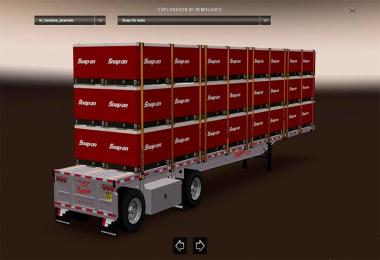 Fontaine Phantom Flatbed Trailers reworked by Solaris36