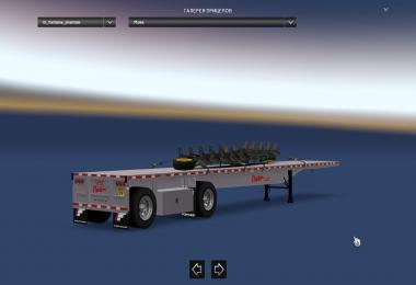 Fontaine Phantom Flatbed Trailers reworked by Solaris36