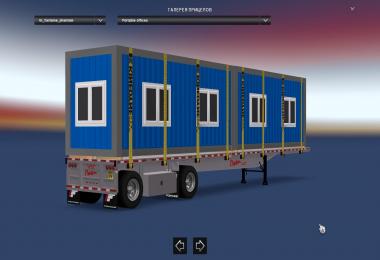 Fontaine Phantom Flatbed Trailers reworked by Solaris36