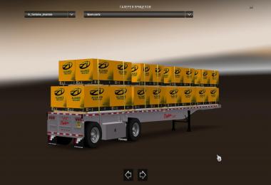 Fontaine Phantom Flatbed Trailers reworked by Solaris36