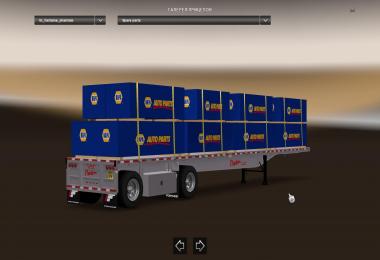 Fontaine Phantom Flatbed Trailers reworked by Solaris36