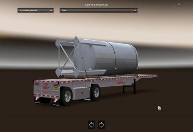 Fontaine Phantom Flatbed Trailers reworked by Solaris36