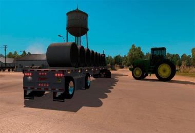 Fontaine Phantom Flatbed Trailers reworked by Solaris36