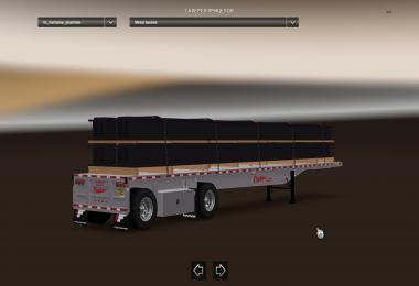 Fontaine Phantom Flatbed Trailers reworked by Solaris36