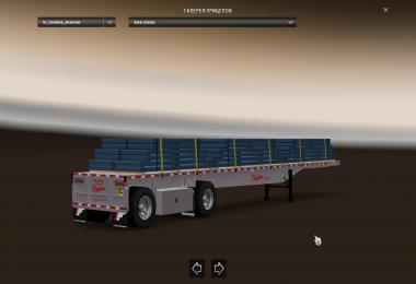 Fontaine Phantom Flatbed Trailers reworked by Solaris36