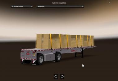 Fontaine Phantom Flatbed Trailers reworked by Solaris36