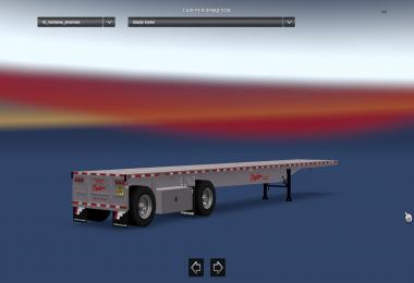 Fontaine Phantom Flatbed Trailers reworked by Solaris36