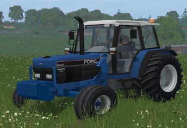 Ford 6640 With front loader v1