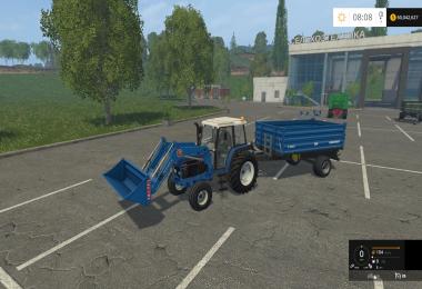 Ford 6640 With front loader v1