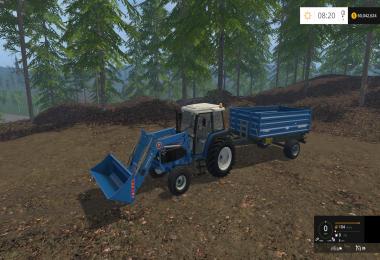 Ford 6640 With front loader v1