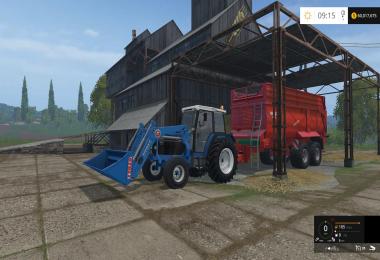 Ford 6640 With front loader v1