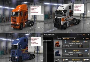 Freightliner Argosy Company trucks (Quick job)