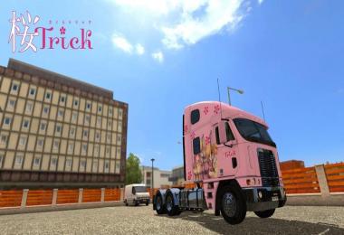 Freightliner Argosy Reworked Anime Skin Pack