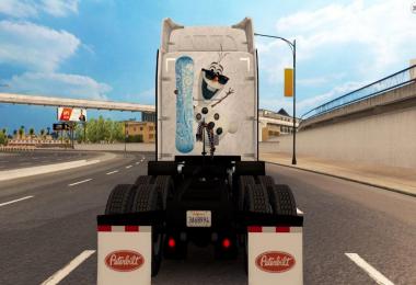 Frozen Peterbilt 579 skin