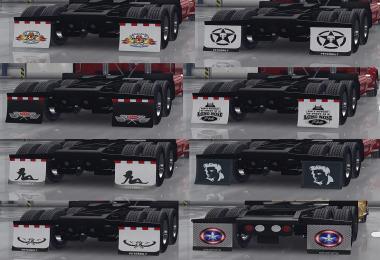 HD Mudflaps Pack for ATS by Aradeth v1.2