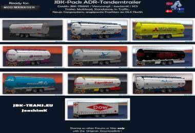 JBK Pack 10 ADR Tandemtrailer v1