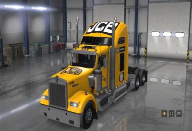 Kenworth W900 JCB Skin v1.0