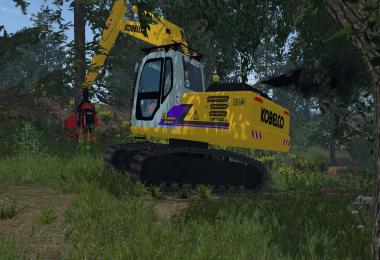 Kobelco SK160 Abatteuse V1.0