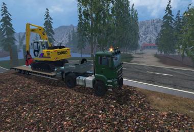 Kobelco SK160 Abatteuse V1.0