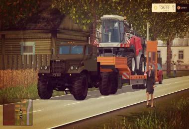 Kraz 255 + Trailer v2.0