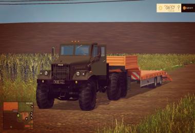 Kraz 255 + Trailer v2.0